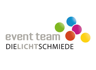 Logoentwicklung für das Event Team der Firma 'Die Lichtschmiede'