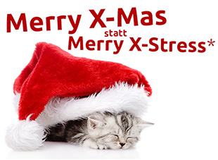 Merry X-Mas statt Merry X-Stress