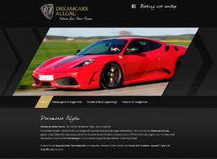 Webseite dreamcars-allgaeu.de