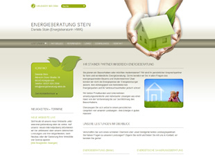 Webseite Energieberatung-Stein.de am Netz